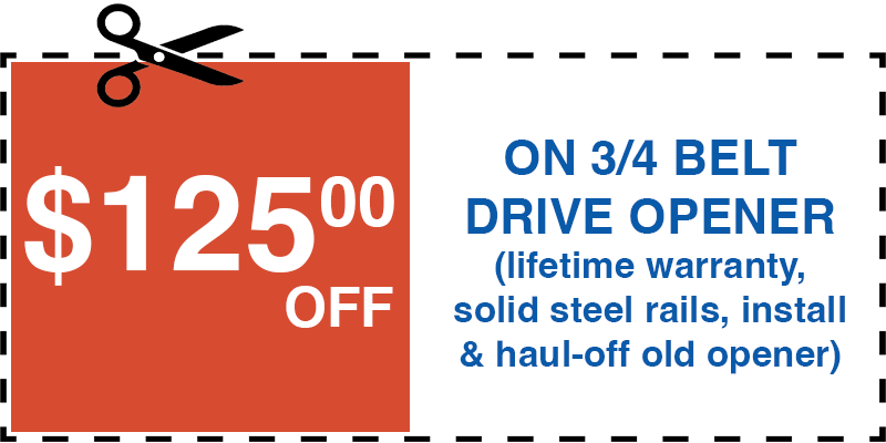 new garage door opener coupon discount
